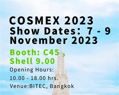 सिनबॉटल COSMEX 2023 में भाग लेगा